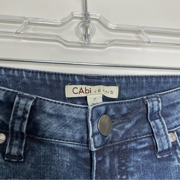 CABI | Paint Splatter Skinny Jeans | 2 - Picture 3 of 5